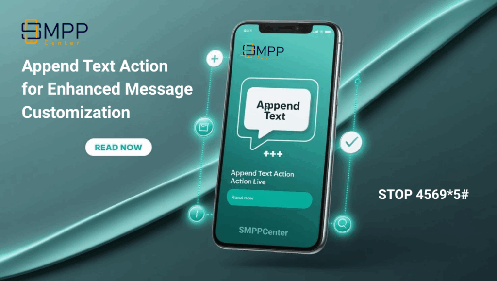 Append Text Action for Enhanced Message Customization