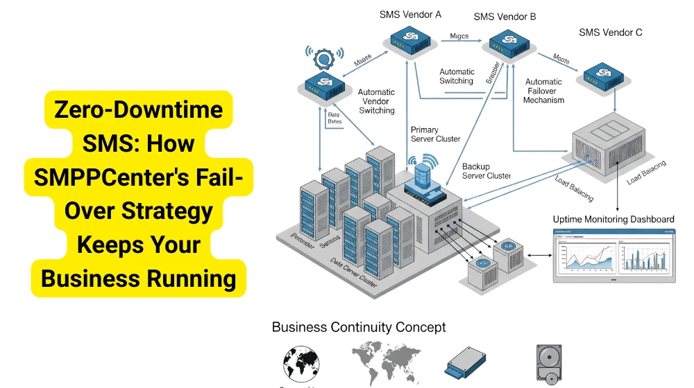 Zero-Downtime SMS Illustration