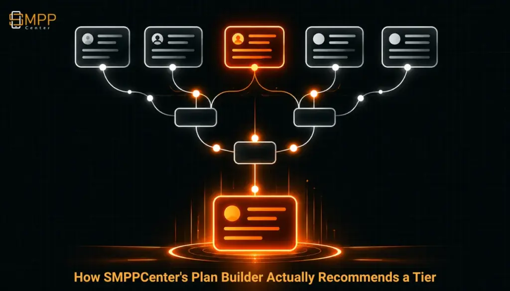 Abstract illustration of a branching decision path narrowing to a single recommended plan