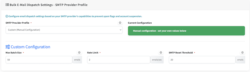 smtp provider settings illustration