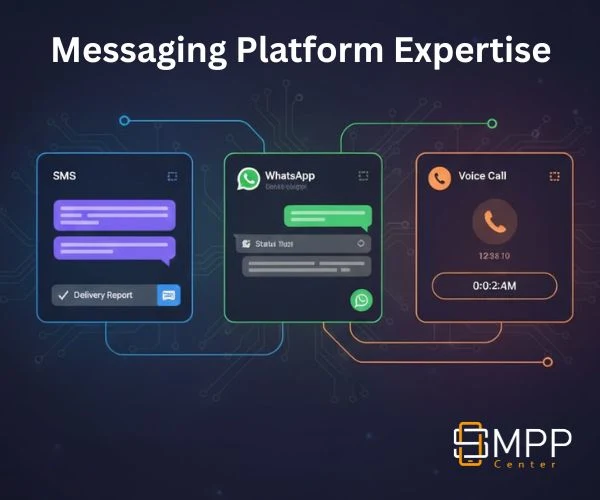 SMS, WhatsApp, and Voice Call Messaging Platforms