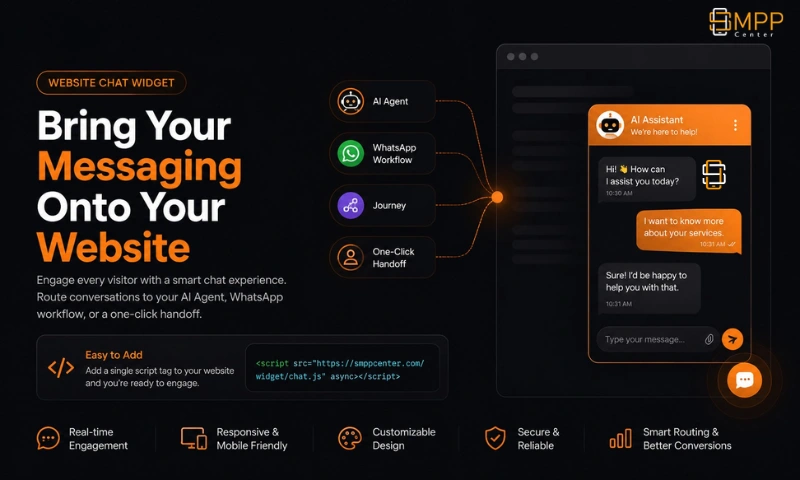 Illustration about Website Chat Widget