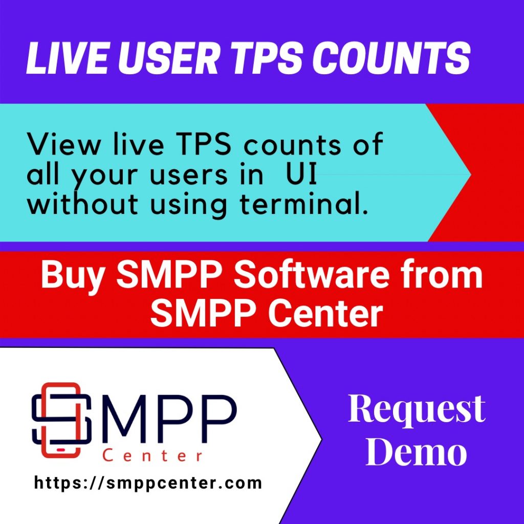 SMPP Live TPS Logs