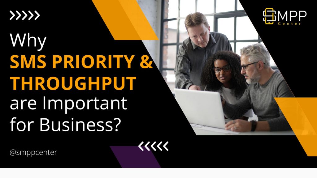 Why SMS Priority and Throughput are Important for Business